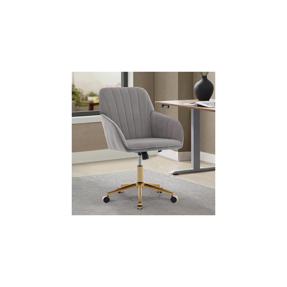 Adjustable Office Chair, Home Bedroom, Ergonomic Swivel Chair, Backrest Seat, Comfortable for Long Sitting BE509